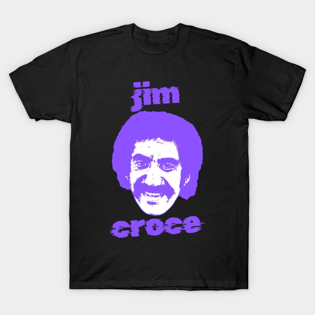 Jim croce ||| 70s sliced T-Shirt by MertuaIdaman